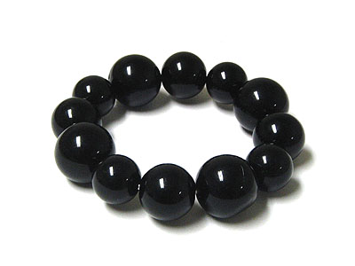 Acryl ball beads stretch bracelet