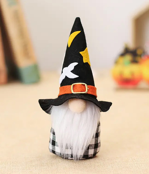 Halloween theme gnome plush doll