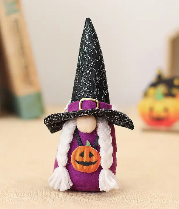 Halloween theme gnome plush doll