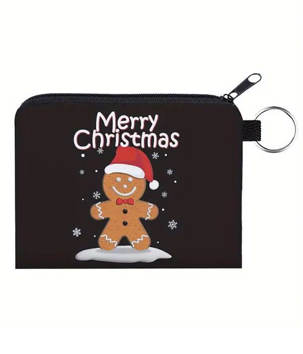 Christmas theme coin purse - ginger bread