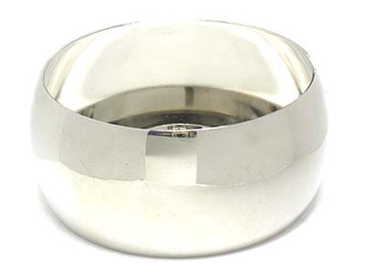 Flat metal  bangle 