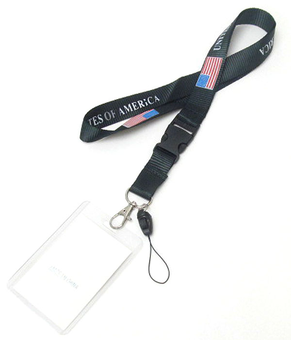 Lanyard id tag neck holder