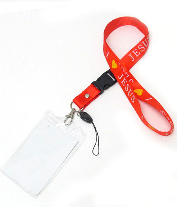 Lanyard id tag neck holder