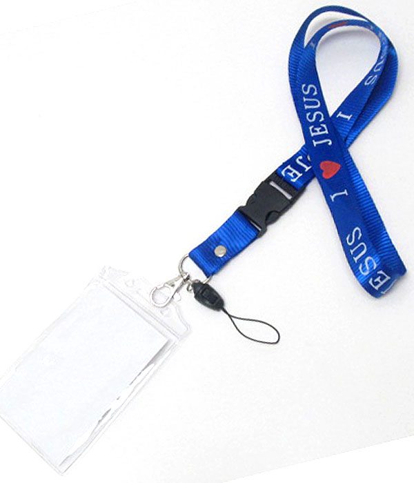 Lanyard id tag neck holder