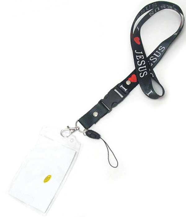 Lanyard id tag neck holder