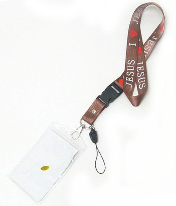 Lanyard id tag neck holder