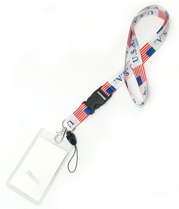 Lanyard id tag neck holder