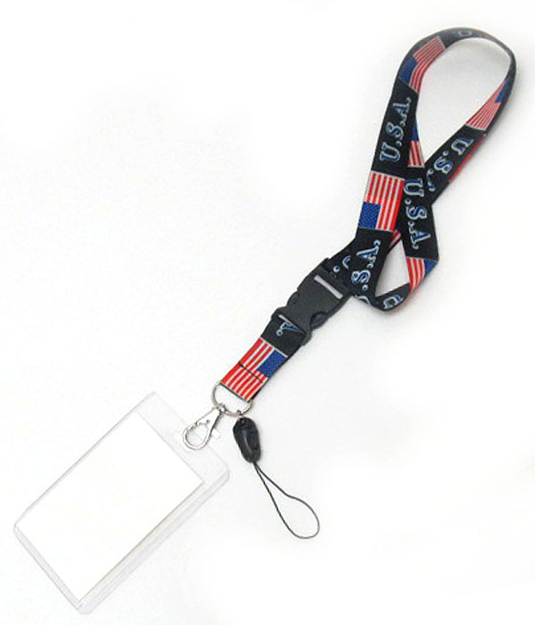 Lanyard id tag neck holder