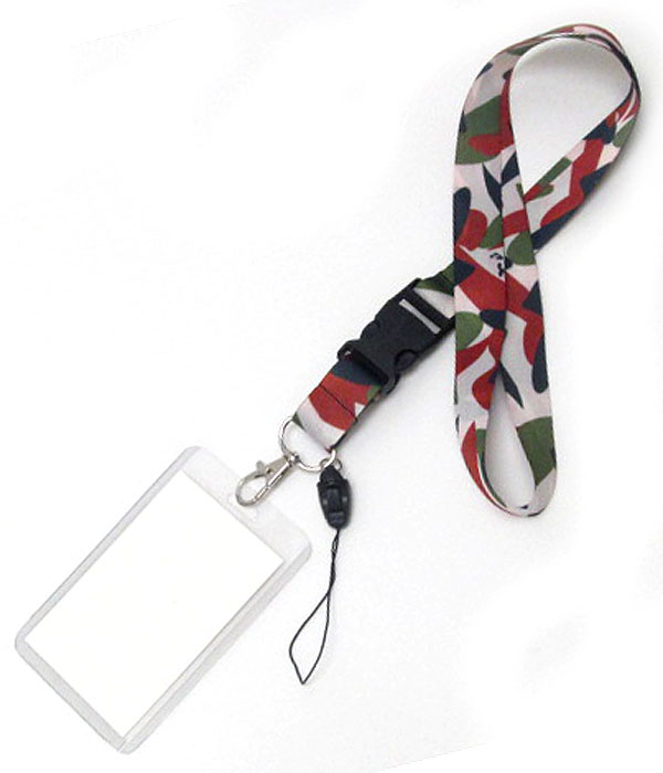 Lanyard id tag neck holder