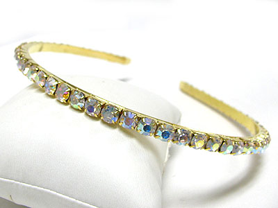 Crystal single line headband