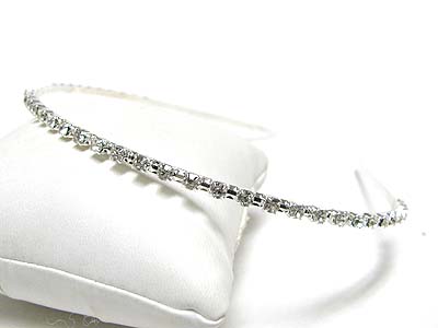 Crystal single line headband