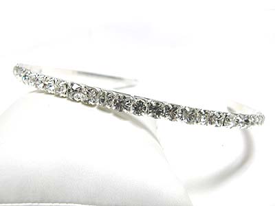 Crystal single line headband