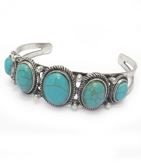 Turquoise mix bracelet