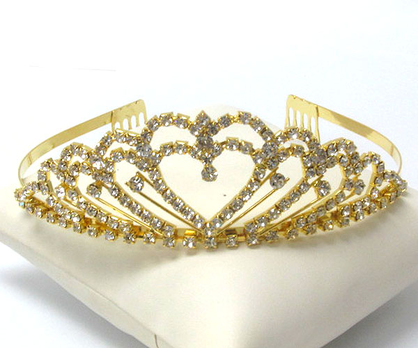 Prom or bridesmaid rhinestone tiara