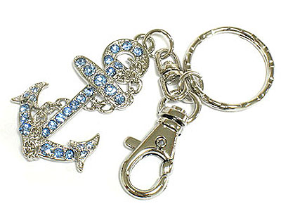 Crystal anchor key holder