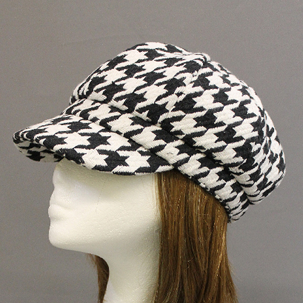 Houndstooth cabbie