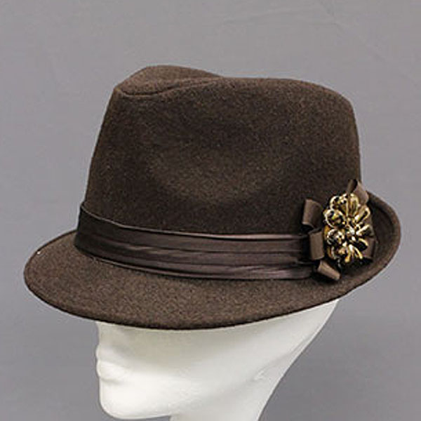 Stoney flower fedora