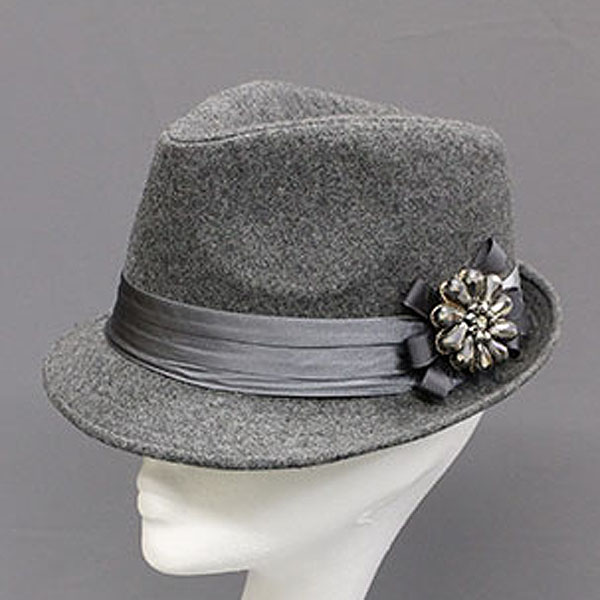 Stoney flower fedora