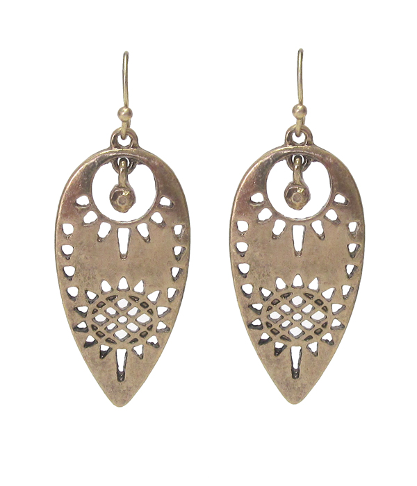 Bohemian style drop earring