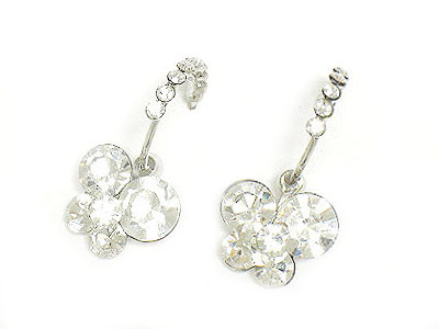 Cubic butterfly earring