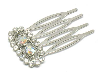 Crystal deco small comb