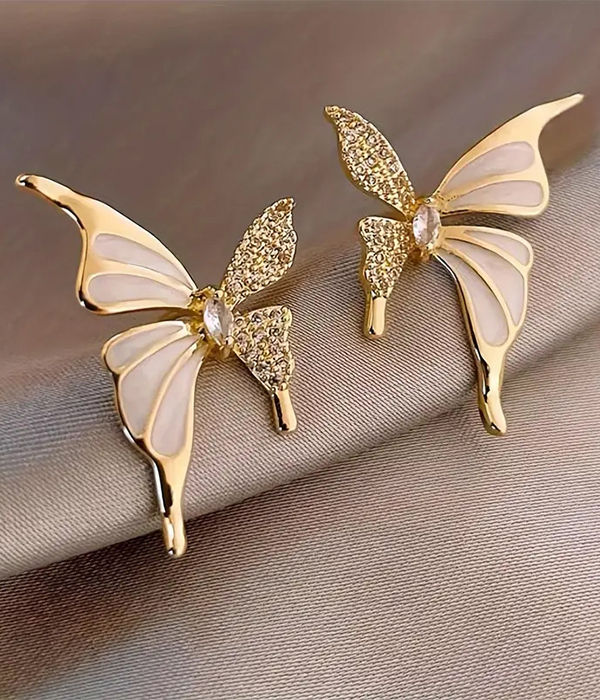 Butterfly earring