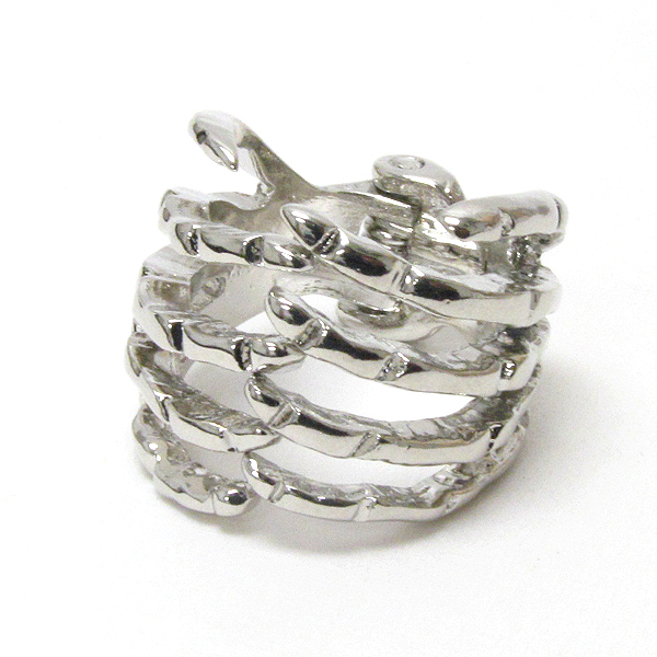 Skeleton halloween ring