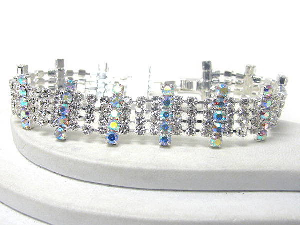 Rhinestone party bracelet