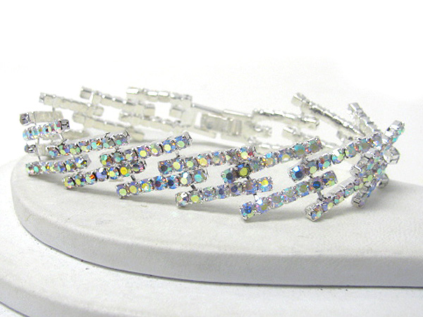 Rhinestone party bracelet