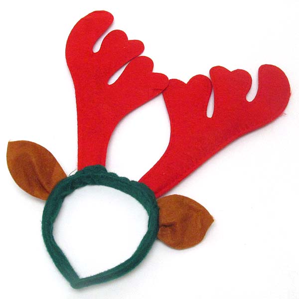 Christmas deers antler deco hairband