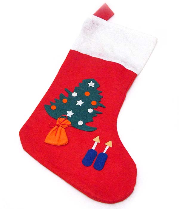 Christmas hanging sock