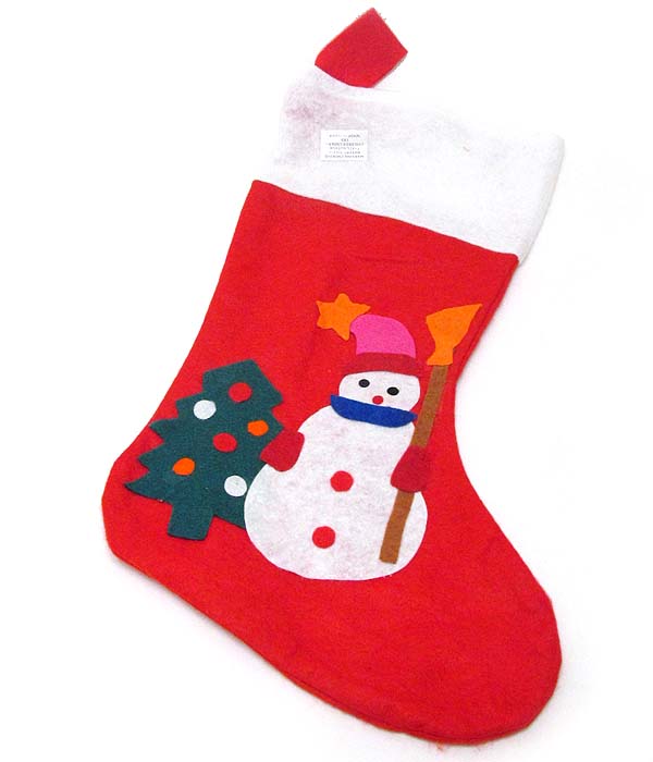 Christmas hanging sock