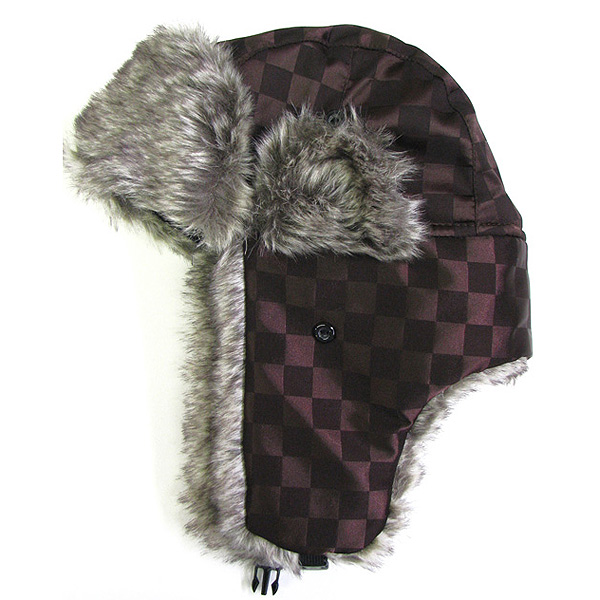 Checker trooper hat-100% acrylic