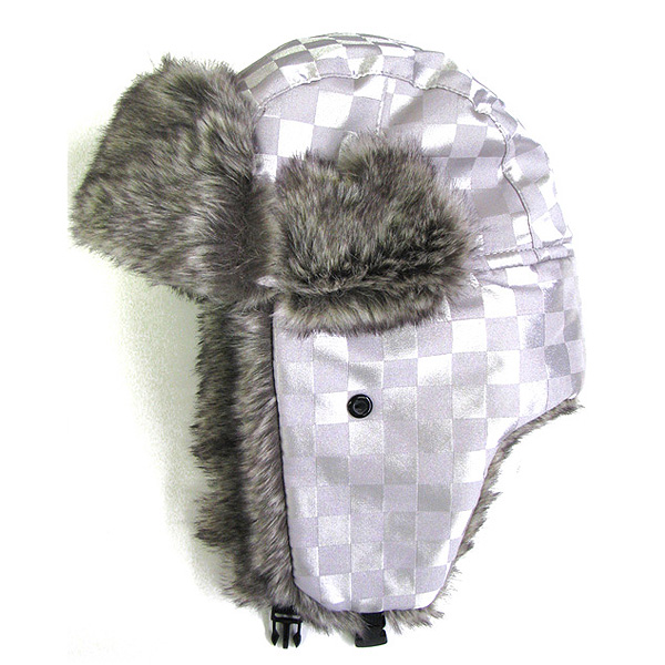 Checker trooper hat-100% acrylic