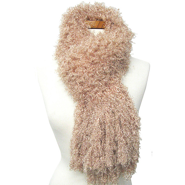 Poodle scarf-100% polyester