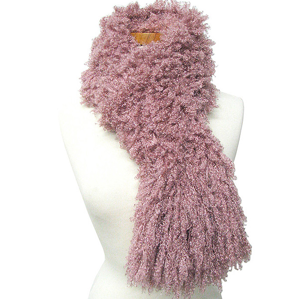 Poodle scarf-100% polyester