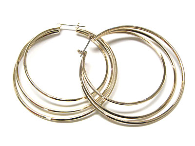 Multi hoop earring - hoops