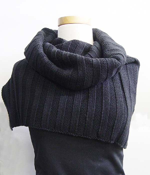 100% acrylic turtle neck warmer caplet