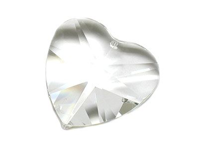 Big crystal heart sun catcher ornament