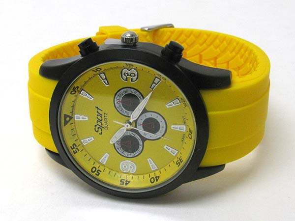 Fashion rubber band watch