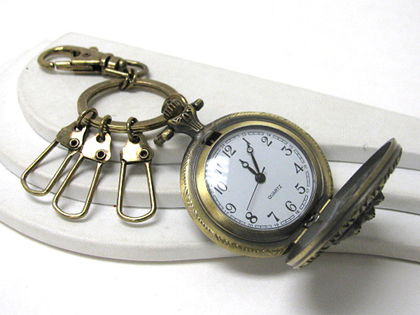 Clock key holder