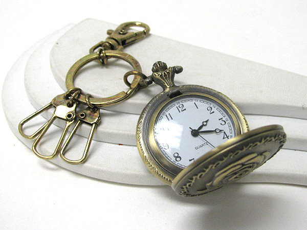 Clock key holder