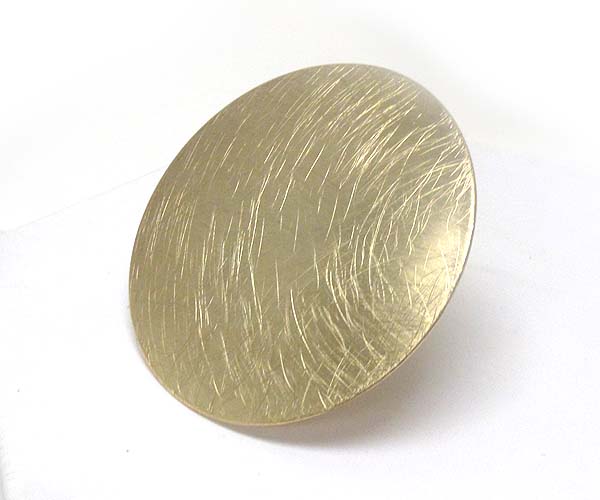 Metal scratch round ring - wear resistant electro plating