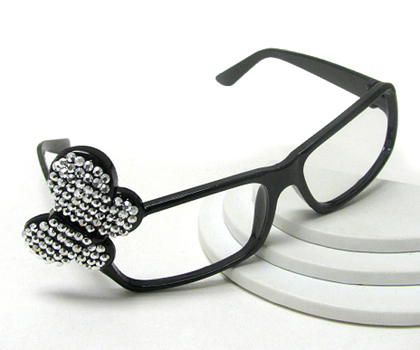 Crystal butterfly accent  fashion glasses  or headband