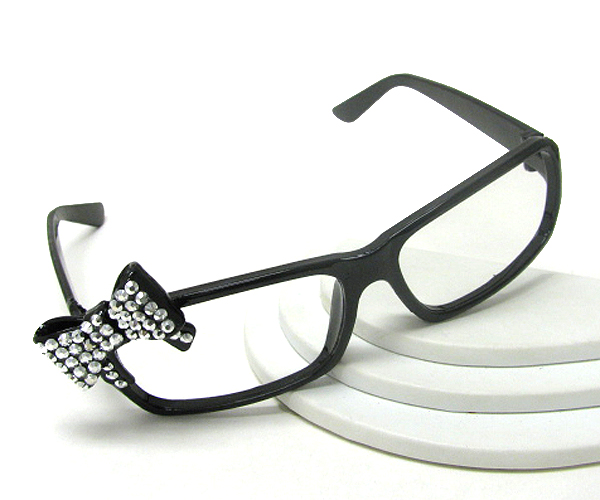 Crystal ribbon accent fashion glasses  or headband