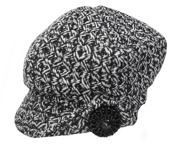 Twill fancy bttn cap-100% polyester