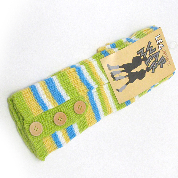 Button side deco leg warmer - boot cuffs