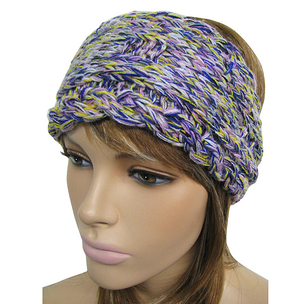 Chunky cable swirl headwrap - 100% acrylic