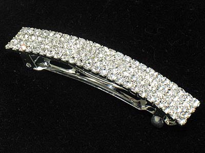 Rhinestone 4 line hair pin