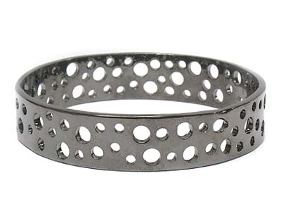 Filigree casting metal bangle